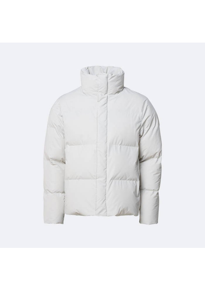 Rains Kurtka Rains Boxy Puffer Jacket 1522 OFF WHITE