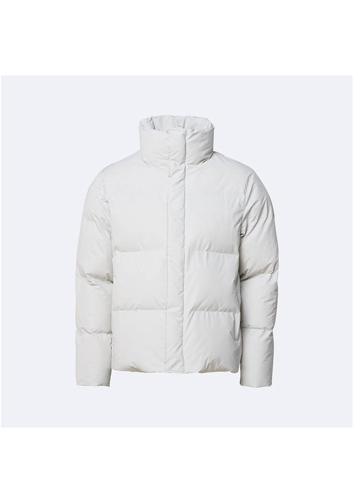 Rains Kurtka Rains Boxy Puffer Jacket 1522 OFF WHITE