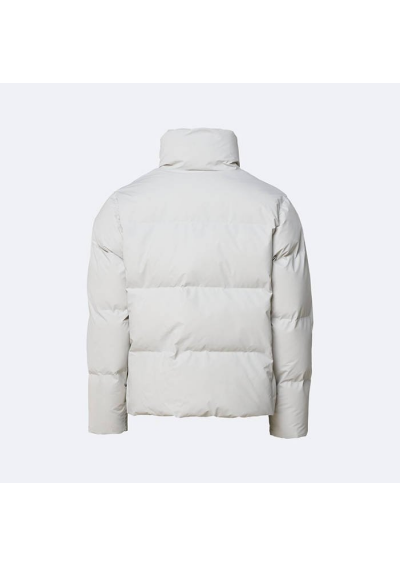 Rains Kurtka Rains Boxy Puffer Jacket 1522 OFF WHITE