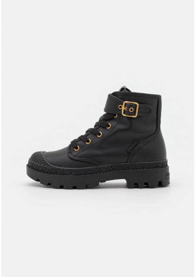 Coach TROOPER MID TOP BOOT - Botki sznurowane