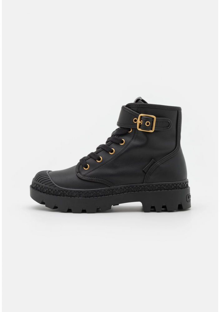 Coach TROOPER MID TOP BOOT - Botki sznurowane