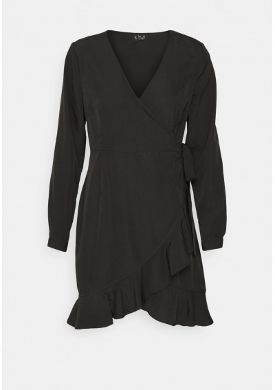 Vero Moda Petite VMHENNA WRAP FRILL DRESS - Sukienka letnia