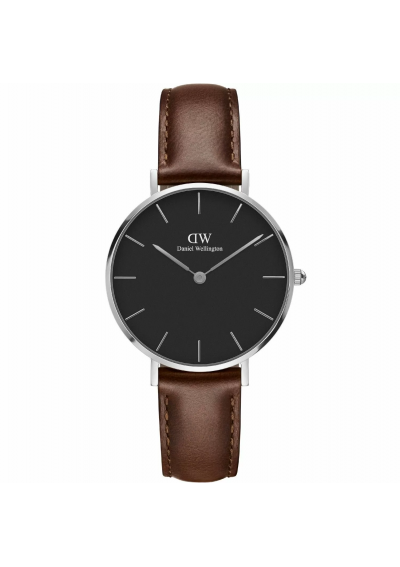 Daniel Wellington PETITE ST MAWES 32 SILVER BLACK 