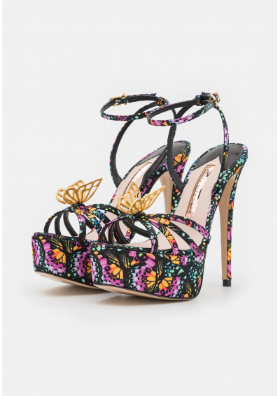 Sophia Webster MARIPOSA PLATFORM - Sandały na obcasie