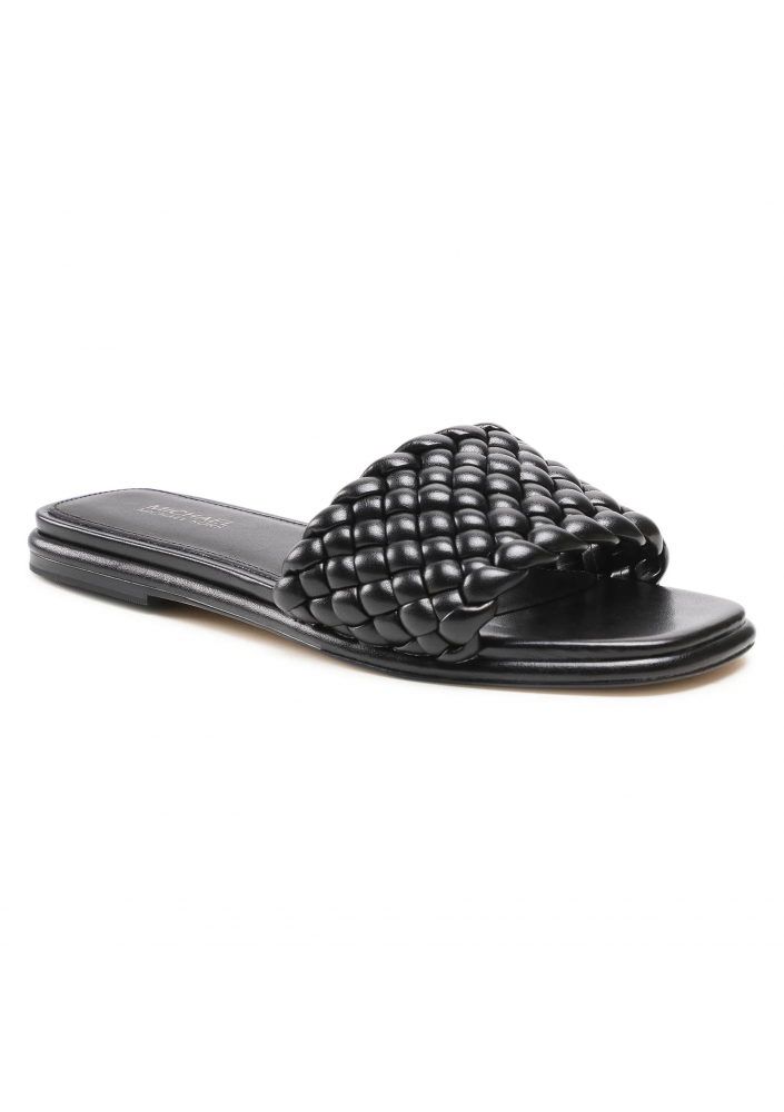 MICHAEL KORS Klapki Amelia Flat Sandal 40S1AMFA2L Black