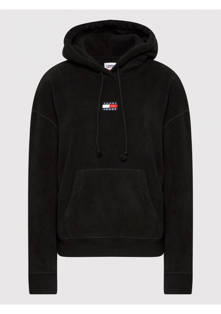 TOMMY JEANS Polar Center Czarny Regular Fit
