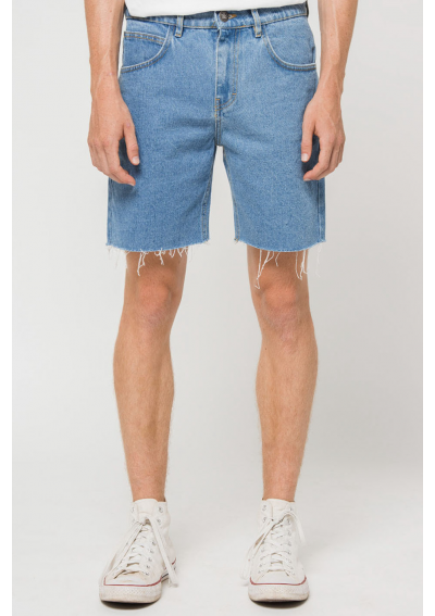 KAOTIKO Luźne dżinsowe bermudy