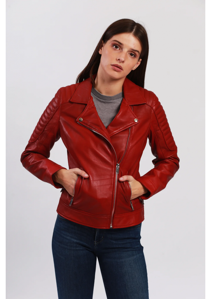 Chyston Kurtka Damska skórzana