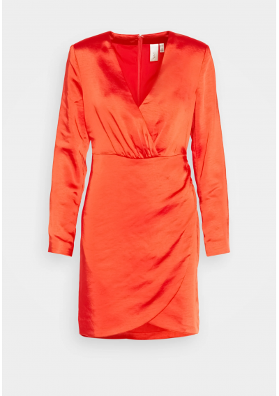 YAS YASSANNIE DRAPE DRESS - Sukienka koktajlowa