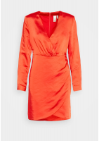 YAS YASSANNIE DRAPE DRESS - Sukienka koktajlowa