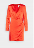 YAS YASSANNIE DRAPE DRESS - Sukienka koktajlowa