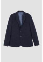 DeFacto Marynarka Slim Fit - Granatowa