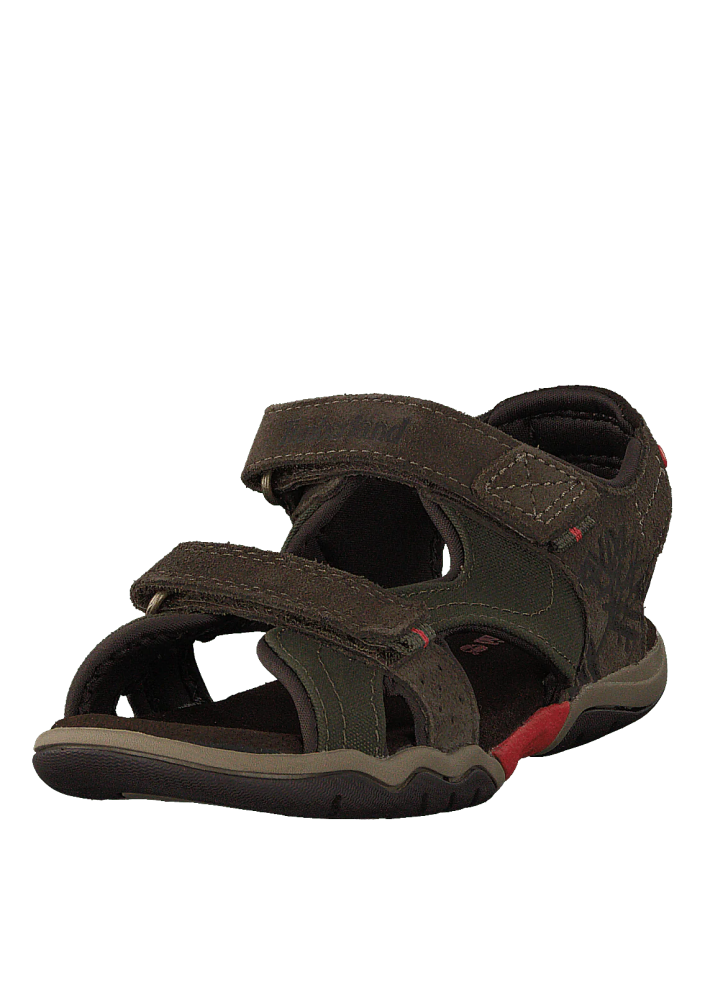 TIMBERLAND PARK HOPPER L/F 2-STRAP SANDAL CANTEEN SUEDE