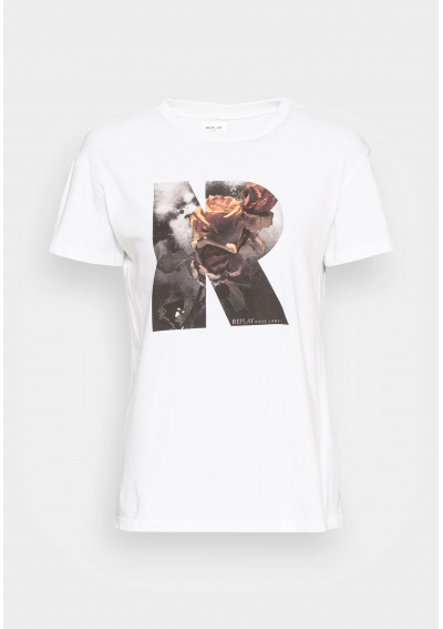 Replay T-shirt z nadrukiem