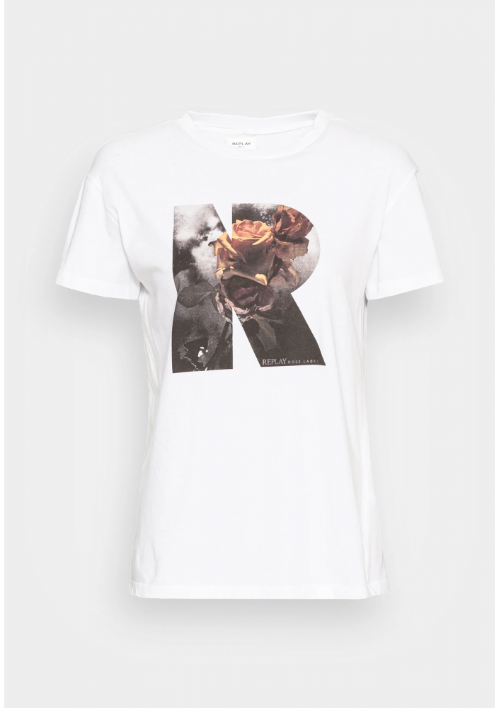 Replay T-shirt z nadrukiem