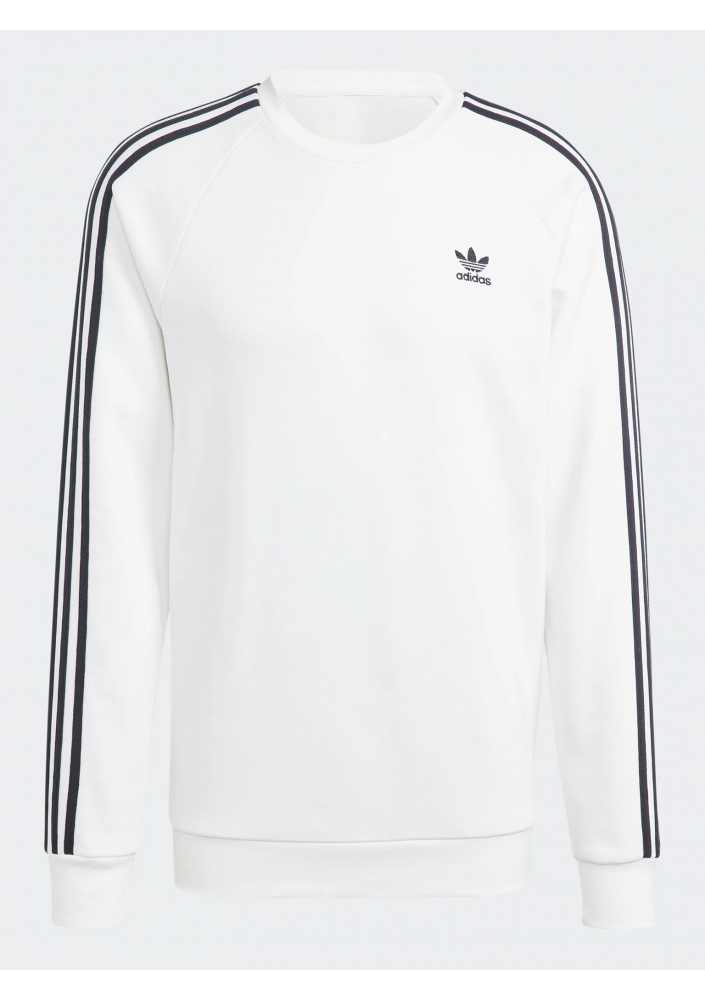 ADIDAS Bluza Adicolor Classics 3-Stripes Crew Sweatshirt IA4862 Biały Regular Fit