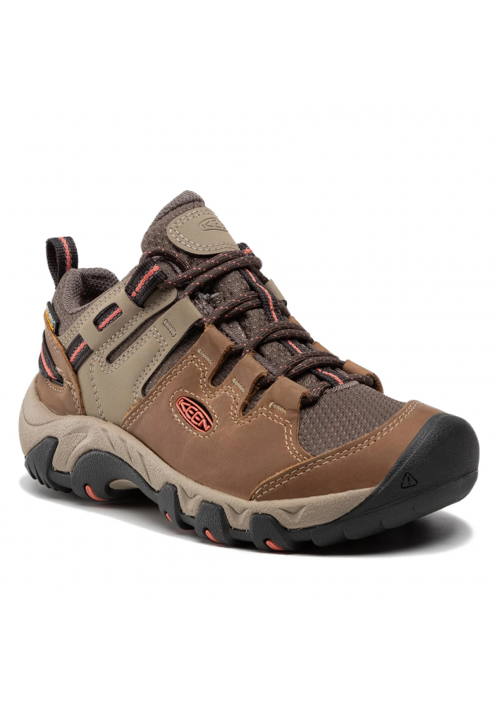 Keen Trekkingi Steens Wp 1022336 Timberwolf/Coral