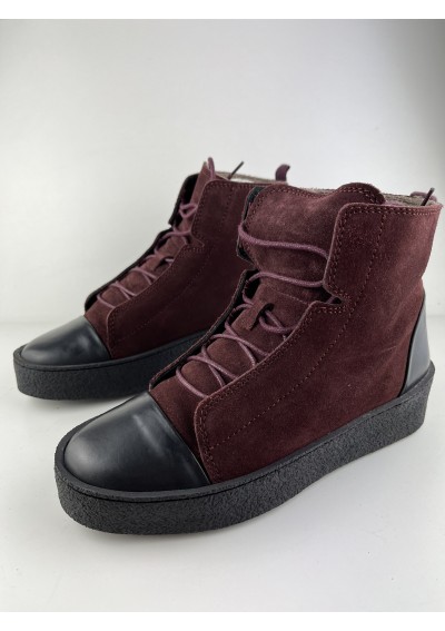 Ten Points Johanna bordo buty