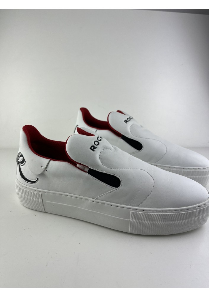 ROCHAS Niskie trampki z nadrukiem logo