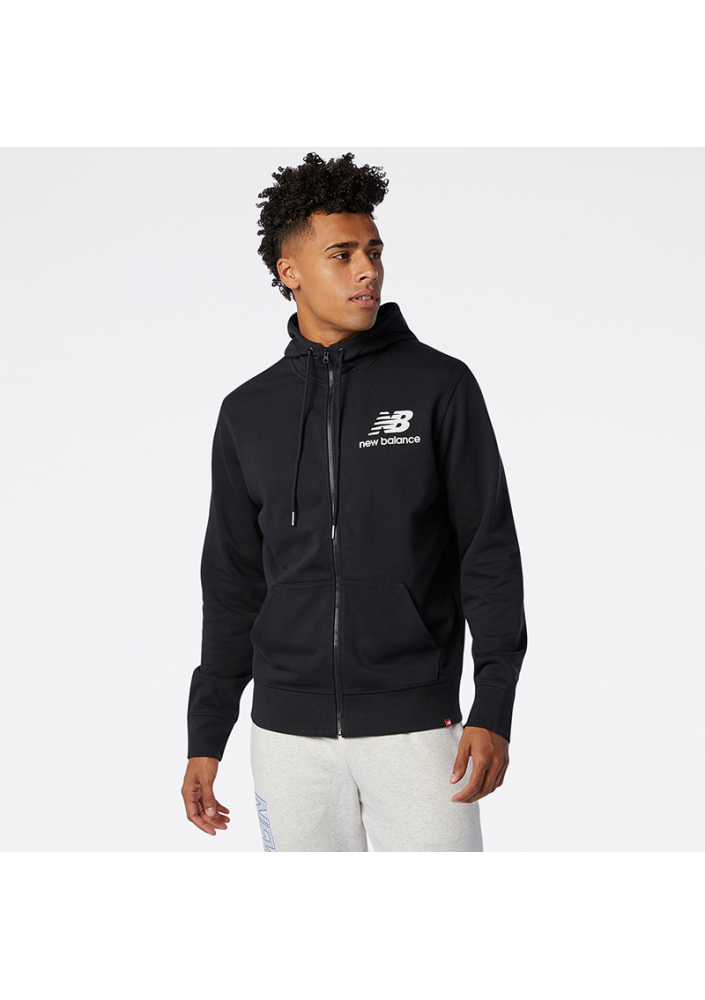 New Balance Bluza MJ03558BK męska kolor czarny