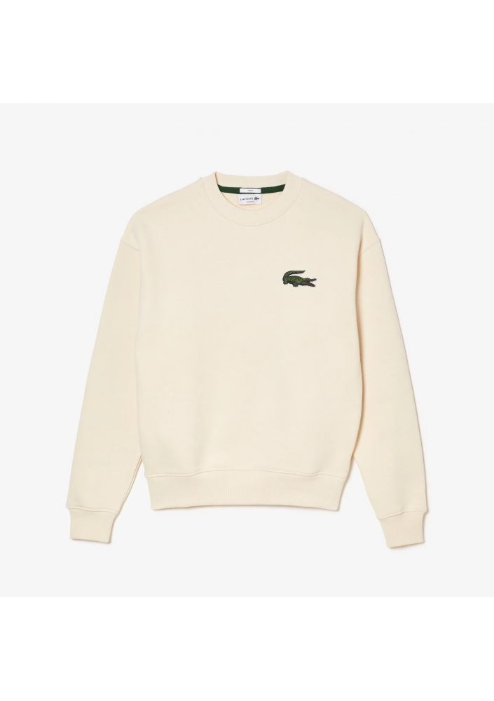 Lacoste Unisex Loose Fit Bluza z naszywką krokodyla