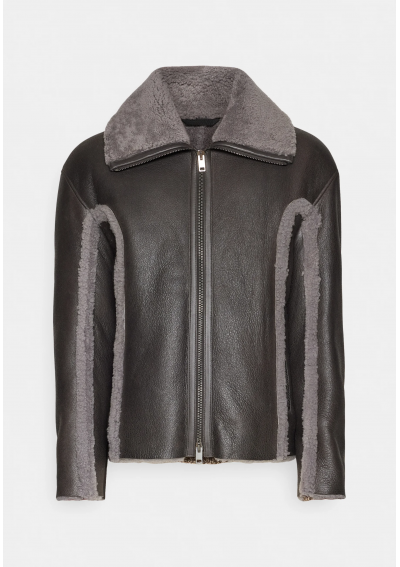 Diesel BROWNY - Kurtka skórzana