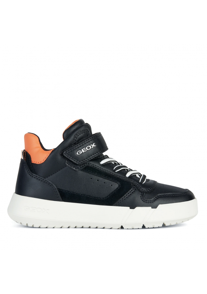 Geox Sneakersy J Hyroo Boy J36GWA 05422 C0038 M Black/Orange