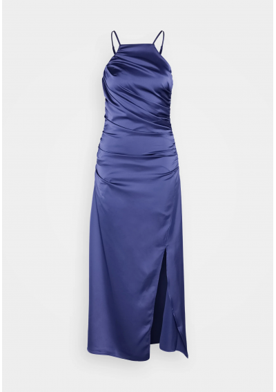 YAS Sukienka koktajlowa 26031521 Granatowy Regular Fit