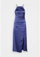 YAS Sukienka koktajlowa 26031521 Granatowy Regular Fit