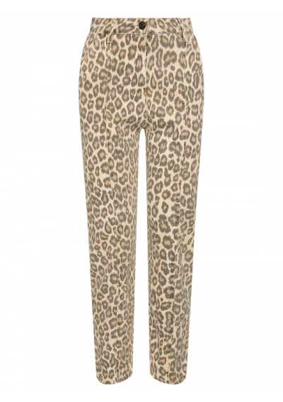 TWINSET Jeansy 202TT2442 Brązowy Boyfriend Fit