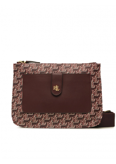 Lauren Ralph Lauren Torebka Jamey 27 431883217003 Bordowy