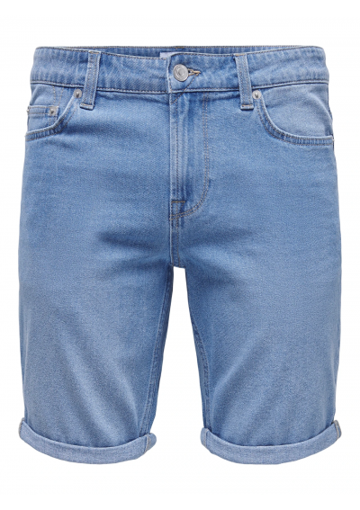 ONLY &amp; SONS REGULAR FIT DENIM SHORT