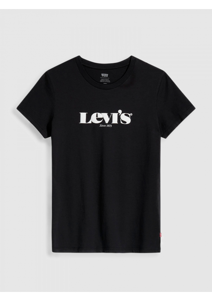 T-Shirt damski czarny Levis