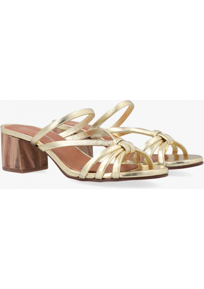 FRED DE LA BRETONIERE Złote Klapki 162010019