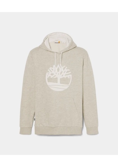 Timberland – Męska bluza Northwood Tree Logo Brushback TB0A626U-052 Jasnoszara
