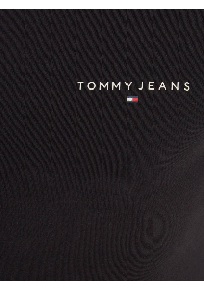 Tommy Jeans t-shirt bawełniany damski kolor black DW0DW18785