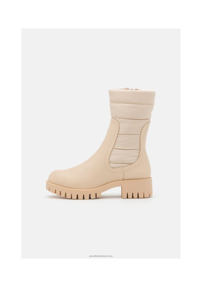 Anna Field Damskie zimowe buty w kolorze beżowym