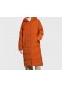 Samsøe Samsøe Kurtka puchowa Sera F20400242 Pomarańczowy Oversize