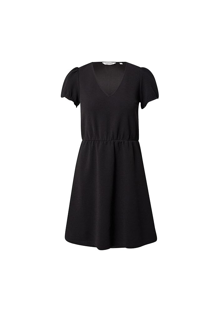 NafNaf – KRÓTKA KORONKOWA SUKIENKA – CZARNA