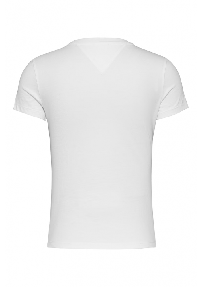 Tommy Jeans t-shirt bawełniany damski kolor biały DW0DW18785