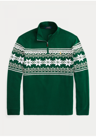 POLO RALPH LAUREN Sweter ze ściągaczami Snowflake Estate