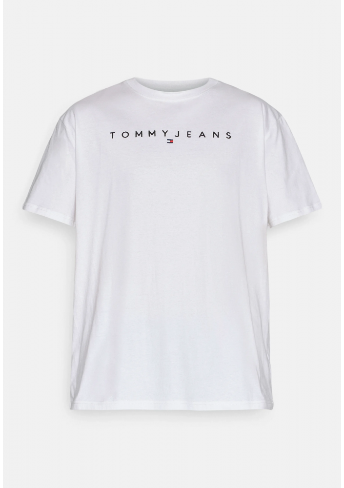 Tommy Jeans t-shirt bawełniany biała DM0DM17993