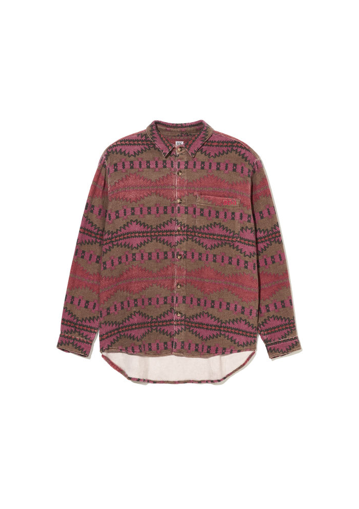 BDG Urban Outfitters Koszula 76133792 Czerwony Regular Fit