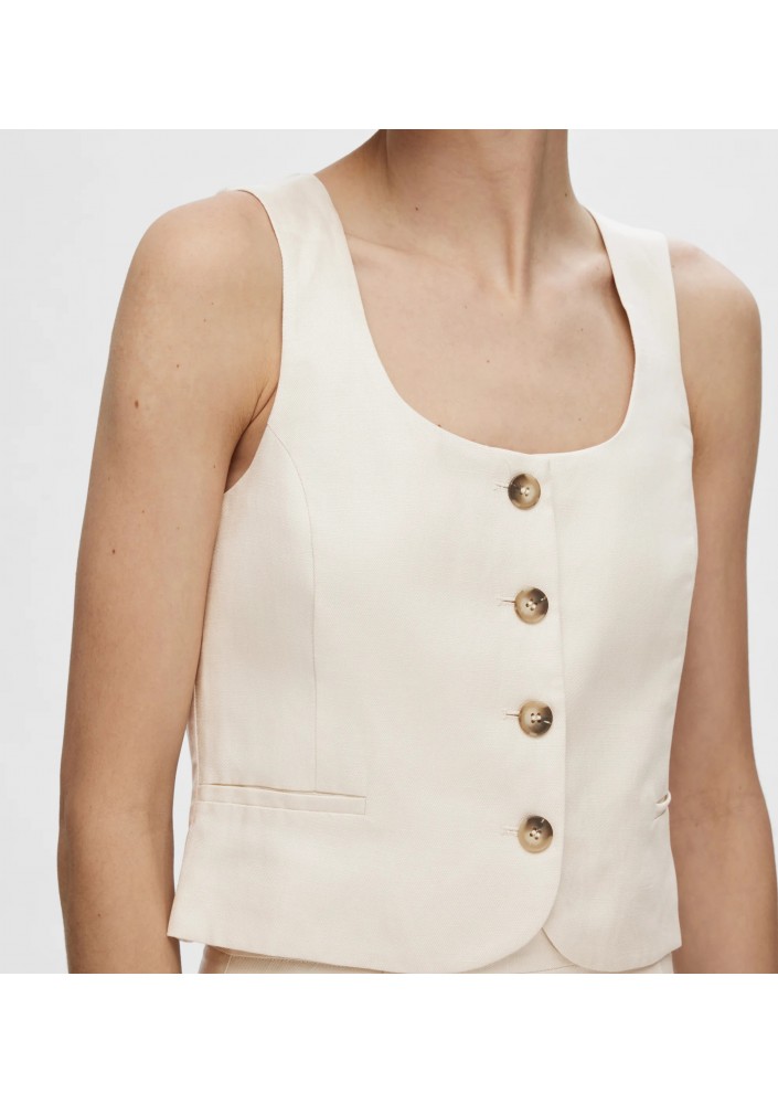 Selected Femme SLFADDIA - Kamizelka