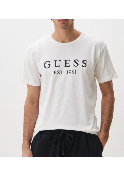 Guess T-Shirt Granatowy U4RI22 K6YW0