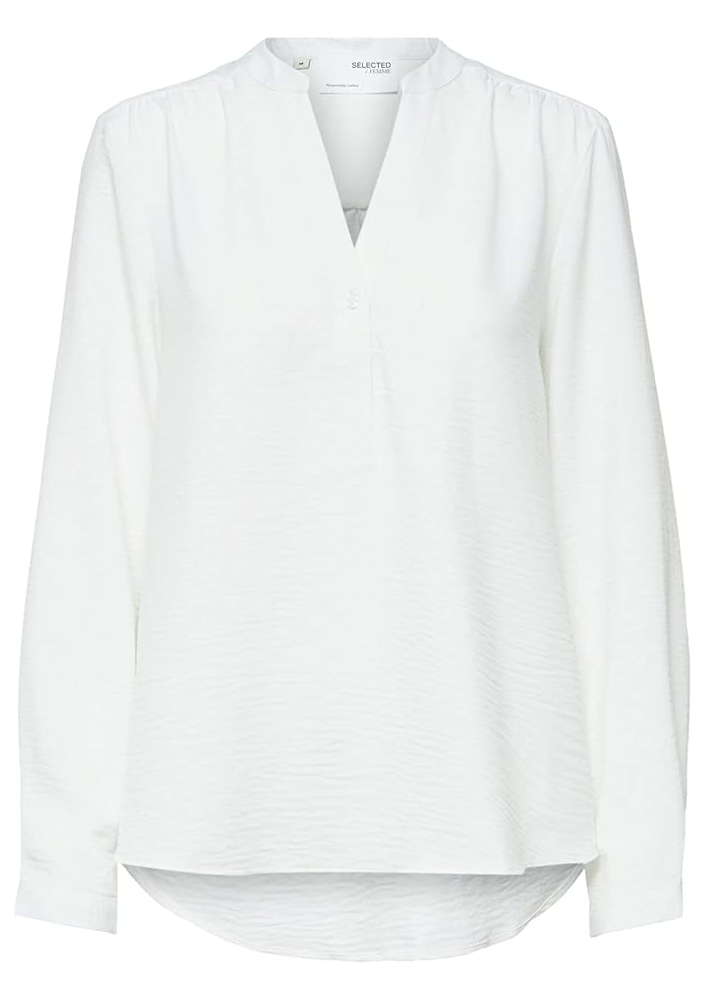 SELECTED FEMME Damska koszula z dekoltem