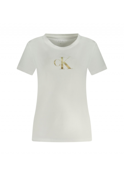 Calvin Klein Jeans t-shirt bawełniany damski kolor biały J20J224982