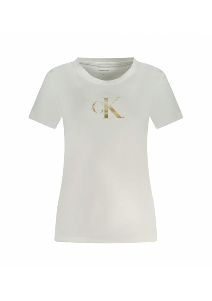 Calvin Klein Jeans t-shirt bawełniany damski kolor biały J20J224982