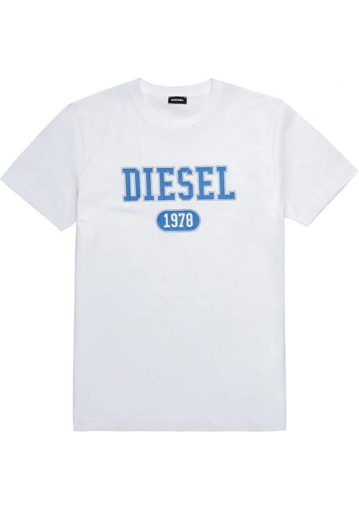 Diesel Koszulka Męska Biała T-DIEGOR-K46