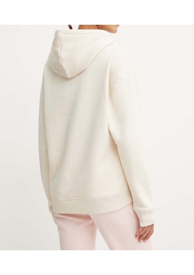 adidas Originals bluza damska kolor beżowy z kapturem gładka IY9619